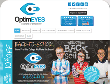 Tablet Screenshot of optimeyesod.com